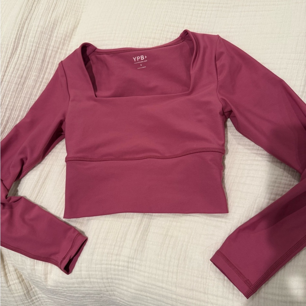 Abercrombie crop athletic top